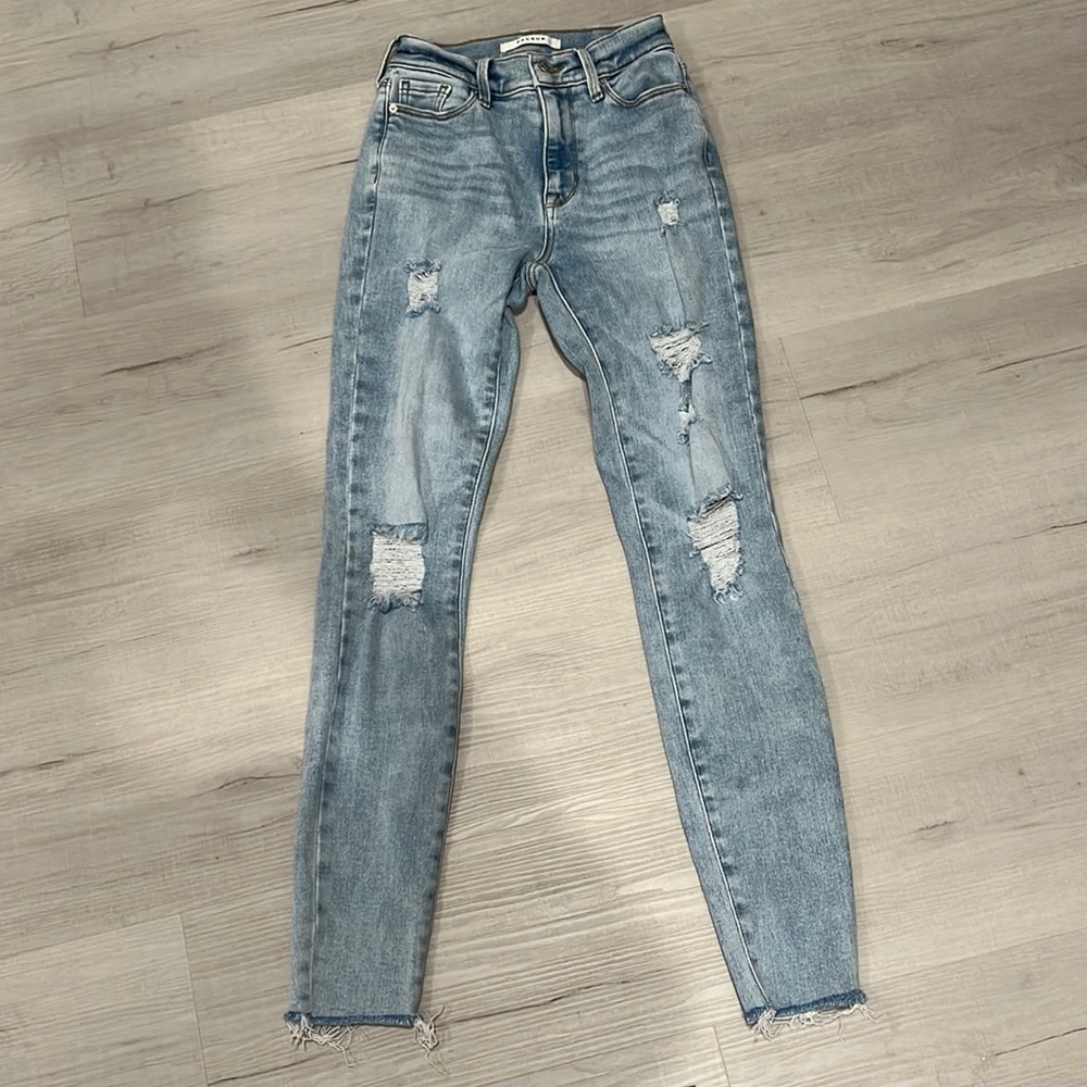 Womens high rise jeggings